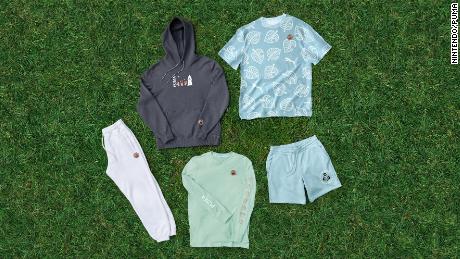 Puma launches an Animal Crossing clothing collection. (Photo / Retrieved from Public News)